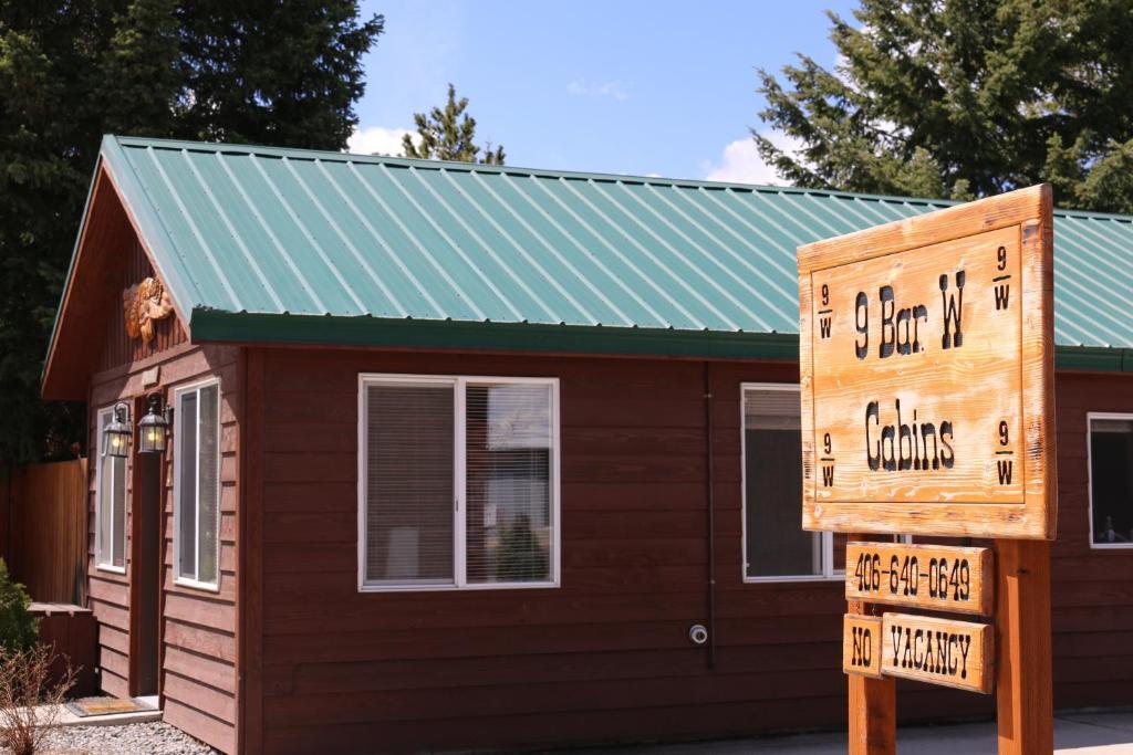 9 Bar W Cabins West Yellowstone Exteriör bild